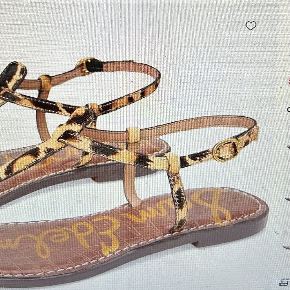 Sam Edelman Gigi Cheetah Sandal Women's 9.5